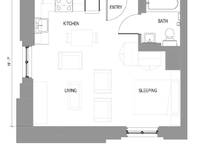 $1,045 / Month Apartment For Rent: 521 W 2nd - Unit 205 - East West Property Manag...