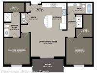 $1,505 / Month Apartment For Rent: 8350 Cascade Avenue Unit 6401 - Cascades At Jor...