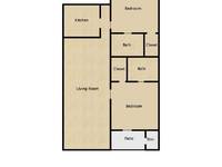 $1,300 / Month Apartment For Rent: 1375 Pullen Road Apt 223 - Terra Lake Heights |...