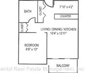 $1,295 / Month Apartment For Rent: 458 East College Avenue, Unit 201 - Continental...