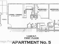 $2,050 / Month Apartment For Rent: 302 N. Washington St. - Unit 5 - Omega Properti...