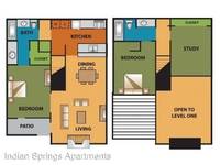 $1,375 / Month Apartment For Rent: 7049 Westwind Drive - Apt. 1012 - Indian Spring...