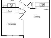 $1,742 / Month Apartment For Rent