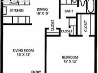 $1,685 / Month Apartment For Rent