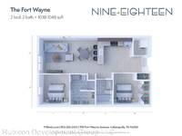 $1,331 / Month Apartment For Rent: 918 Fort Wayne Avenue Unit 101 - Nine+Eighteen ...