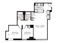 $4,750 / Month Apartment For Rent: LUXURY Renovated 2Bed/2Bath, High Ceilings, New...