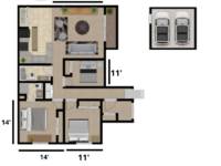 $1,765 / Month Apartment For Rent: 7007 Weston Ridge Dr #12 - River Trail Estates ...