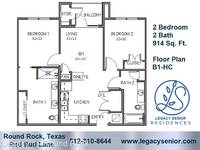 $1,489 / Month Apartment For Rent: 1551 Red Bud Lane - 364 - Legacy II - Round Roc...