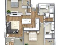 $2,350 / Month Apartment For Rent: 6250 W. Spur Road - 317E - Spur 16 Apartments |...