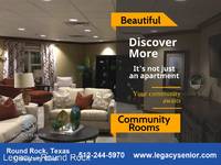 $1,242 / Month Apartment For Rent: 1001 University Blvd. - Apt 120 - Legacy - Roun...