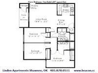 $850 / Month Apartment For Rent: 315 S Kennedy #4303 - Linden - Shawnee | ID: 28...