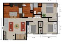 $1,500 / Month Apartment For Rent: 550 Moon Lake Dr #9 - Moon Lake Estates | ID: 1...
