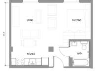 $1,045 / Month Apartment For Rent: 521 W 2nd - Unit 106 - East West Property Manag...