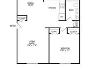 $665 / Month Apartment For Rent: 3 Bed 1 Bath For 3 People (rate Per Person) - U...