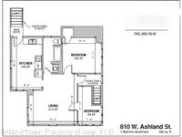 $600 / Month Apartment For Rent: 810 W. Ashland Ave. - MiddleTown Property Group...