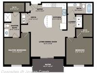 $1,530 / Month Apartment For Rent: 8350 Cascade Avenue Unit 2302 - Cascades At Jor...