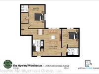 $1,700 / Month Apartment For Rent: 7545 N Winchester Ave #204 - Becovic Management...