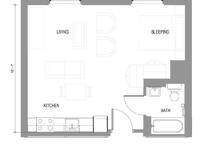 $1,045 / Month Apartment For Rent: 521 W 2nd - Unit 206 - East West Property Manag...