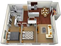 $1,599 / Month Apartment For Rent: 20464 Iberia Ave - 309 - Level 10 Management, L...