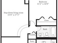 $1,609 / Month Apartment For Rent