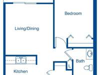 $1 / Month Townhouse For Rent: One Bedroom - South Colony Place - Seniors | ID...