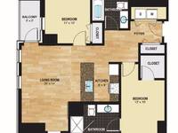 $1,800 / Month Apartment For Rent: +DEN! Hardwood Floors, Stainless Appliances, Gr...