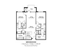 $2,149 / Month Apartment For Rent: 3510-3570 Fountain Circle - Fountain Circle Apa...