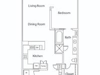 $3,088 / Month Apartment For Rent: 5659 West 8th Street # 104 - Oakwood Living Mir...