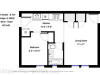 $1,195 / Month Apartment For Rent: 4641 N. Kedzie Ave. #3B - Kedzie & Eastwood...