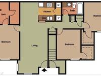 $898 / Month Apartment For Rent: Two Bedroom 1.5 Bath Apartment - Pangea Groves ...